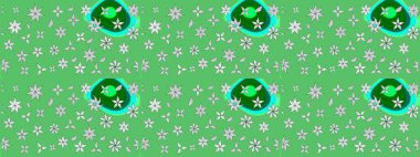 Raster stili kumaş deseni. Çiçekler suluboya çizim deseni.