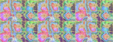 Damask çizim kalıbı arka planı tekrarlıyor. Antika altın tekrarlanabilir duvar kağıdı. Barok tarzında altın çiçek süsü. Tarafsız renklerde altın element.