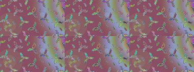 Kar tanesi arka planı. Raster illüstrasyonu. Raster Noel soyut renkli arkaplan ve düşen kar tanesi.