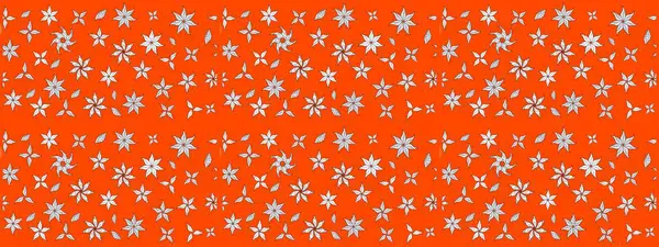 Klasik çiçekler. El çizimi, soyut ve süslü elementler. Yaz çiçekleri teması. Suluboya resim taklit Raster çizimi. Turuncu renkler.