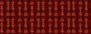 Kar tanesi renkli desen. Snowflakes desen. Raster kar taneleri arka plan. Renk arka plan üzerinde izole soyut kar taneleri ile düz tasarım. Raster illüstrasyon.