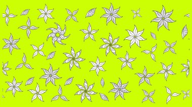 Paketleme, tekstil, duvar kâğıdı için çiçek eskizi. Raster 'ın taze dokusu. Yumuşak pamuk tasarımı. Klasik çiçek desenli. Yumuşak kiremit.