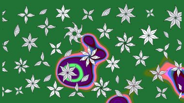 Çiçekli tebrik kartı. Doğum günü kartı ya da düğün davetiyesi. Yeşil renklerde. Raster illüstrasyonu. Çiçek arkaplan. Suluboya çiçek buketi.