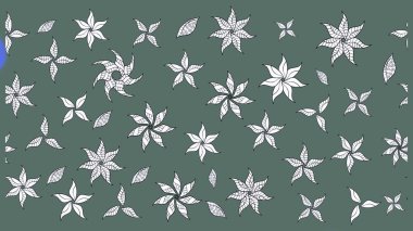 Çiçeksel elementlerle süslenmiş zarif raster dokusu. Parlak çiçekli nötr renkler üzerine soyut çizim deseni. Küçük çiçekte şirin bir çiçek deseni var..