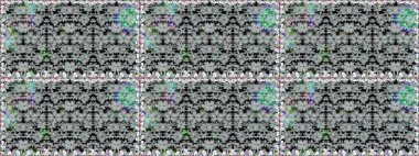 Yumuşak, bahar çiçekli arka plan. Çiçekli karalama şeklinde Raster çiçek deseni. Renkli çiçekler.