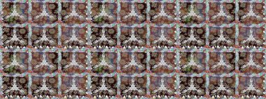 Yumuşak, bahar çiçekli arka plan. Kahverengi renkli çiçekler. Raster çiçek desenli ve çiçekli..