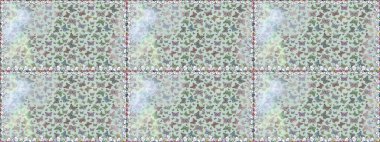 Renkli Kelebeklerle Bahar Arkaplanı. Raster Arkaplanı gri renklerde. Kart, Davetiye ve Yazdırma için Şirin Kadınsı Desen. Güzel Kelebek Siluetleriyle Moda Dekorasyonu.