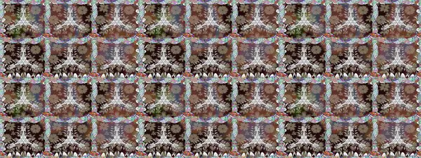 Yumuşak, bahar çiçekli arka plan. Kahverengi renkli çiçekler. Raster çiçek desenli ve çiçekli..