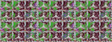 Raster illustration. Seamless floral pattern in folk style with flowers, leaves. Hand drawn.