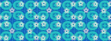 Kar taneleri deseni. Raster illüstrasyonu. Soyut kar taneleri arkaplanda izole edilmiş düz dizayn. Raster kar taneleri arka planda. Kar tanesi renkli desen.