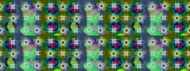 Raster illüstrasyon kar taneleri. Güzel dekorasyon. Yeşil, mavi ve nötr renklerde suluboya kar taneleri. Kışın sembolü.