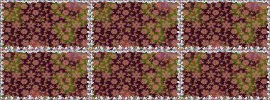 Raster illüstrasyon. Kusursuz desen. Ultramoda kumaş deseni. Organik motif arka plan.