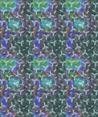 Çiçek duvar kağıdı. Raster illüstrasyonu. Tarafsız renklerde. Hint süsü. Renkli süs kenarı. Çizim deseni.