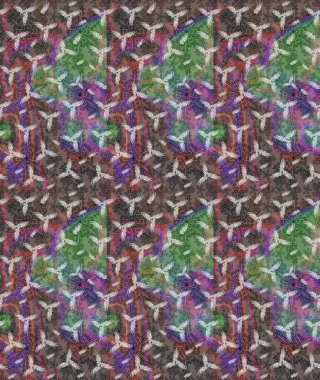 Küçük çiçekteki sevimli çiçek deseni. Bir sürü kahverengi ve soyut çiçekli tropik eskiz deseni. Varicolobrown Raster çizimi.