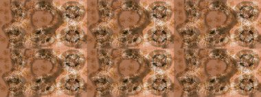 Renkli elementlerle Raster ilginç desen