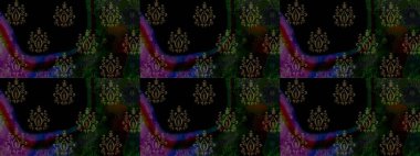 Raster illustration. Christmas festive background. Christmas snowflake of decoration on snow.