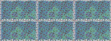 Şirin kelebeklerin kusursuz desenleri. Mavi renkli resimler. Moda Kumaşı Tasarımı. Raster. El çizimi illüstrasyon.