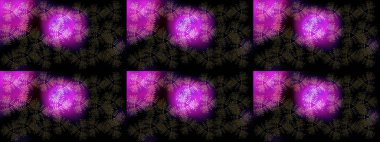 Kış. Renkli arka plan üzerinde izole suluboya kar taneleri. Kış sembolü. Raster illüstrasyon.