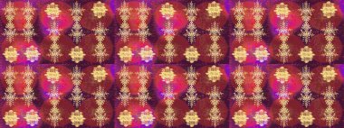 Renkli elementlerle Raster ilginç desen