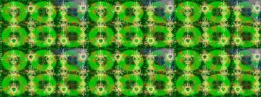 Raster illüstrasyonu. Soyut mandala ya da tuhaf kar tanesi çizgisi sanat tasarımı. Renkli arka planda izole tatlı kar taneleri.