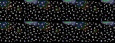 Siyah renkli çiçekler. Renkli Bahar temalı eskiz kalıbı. Düz Çiçek Elementleri Tasarım Raster illüstrasyonu. Çiçekli çiçek deseni, suluboya..