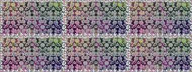 Modern gelişim, gri raster arka plan duvar kağıdı çizimi, klasik çizgi, desenli desenli çiçekler, çiçekli süsler. Çiçekli el, pürüzsüz desen..