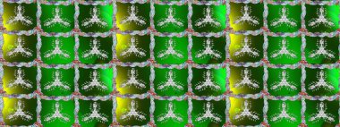 Küçük çiçekteki sevimli çiçek deseni. Raster illüstrasyonu. Raster deseni. Nazikçe, yaz çiçekleri renkler üzerinde.