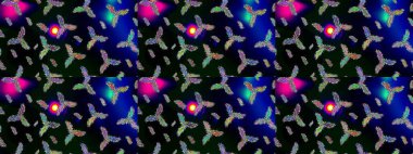 Karla süslenmiş Noel kar taneleri. Noel şenliği geçmişi. Raster illüstrasyonu.