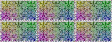 Varicoloneutral raster pürüzsüz illüstrasyon. Küçük çiçekteki sevimli çiçek deseni. Birçok nötr ve soyut çiçekli tropikal desenler.