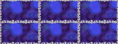 Tekstil ya da kitap kapakları, imalat, duvar kağıtları, baskı, hediye paketi ve yapıştırma kitabı için çiçeksiz arka plan. Küçük çaplı çiçeklerdeki basit şirin desenler. Raster illüstrasyonu.