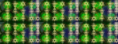 Kış kartı Mutlu Noeller, Yeni Yıl ve Mutlu Tatil Raster çizimleri. Yeşil, mavi ve gri kar taneli Noel kartı yeşil, mavi ve gri renklerde. Kar taneleri arkaplanı.