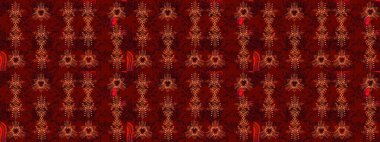 Kar taneleri tasarımı. Son moda kar taneleri ve elementler onun kartlarını gösteriyor. Retro tarzı doku, soyut kış elementleri. Süper tasarım posteri, kapak, kırmızı, siyah ve kahverengi renkli kart tasarımı.