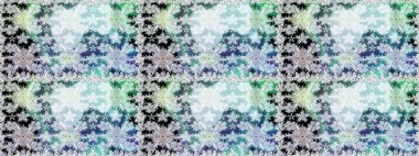 Çiçek deseni. Raster illüstrasyonu. Kusursuz Chichi kumaş deseni. Renkli Bahar Temalı Kusursuz Arkaplan. Düz Çiçek Elementleri Tasarımı.