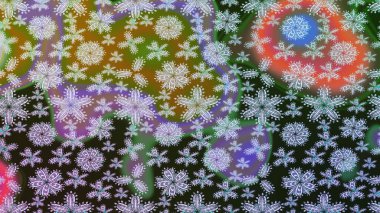 Çizim çiçek deseni duvar kâğıdı olarak kullanılabilir. Raster illüstrasyonu. Gri renkli çiçekler.