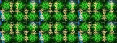 Raster illüstrasyonu. Kar taneleri ve raster arkaplanlı Noel karalaması deseni.