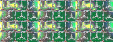 El çizimi. Çiçekler, dallar, bitkiler ve çiçekler. Raster illüstrasyonu. Güzel kumaş deseni.