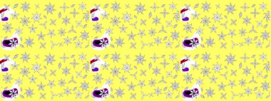 Raster Moda kumaş deseni. Şirin çiçekler. Çizgi çizimi deseni.