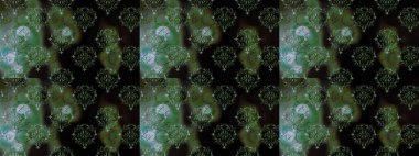 Sevimli çiçek desenli küçük çiçek. Raster resim. Dikişsiz Tony kumaş desen. Moda kumaş deseni.