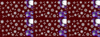 Kırmızı renkte çiçekler. Çiçekli eskiz deseni. Suluboya çizimi. El çizimi.