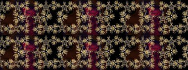 Kış. Renkli arka plan üzerinde izole suluboya kar taneleri. Kış sembolü. Raster illüstrasyon.