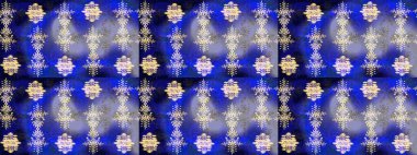 Kış arka plan. Noel kar taneleri ile arka plan. Raster Noel renkli arka plan ile sevimli kar tanesi. Raster illüstrasyon.