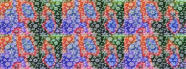 Etnik Mandala süsü. Raster Henna dövme stili. Tekstil, tebrik kartı, boyama kitabı, telefon kılıfı baskısı için kullanılabilir. Hint çiçekli desenli şal desenli..