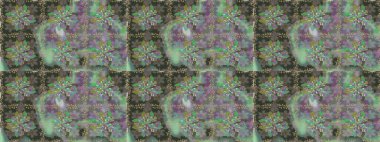 Gri renklerde bahar çiçekleri. Raster illüstrasyonu. Raster çiçek desenli ve çiçekli..