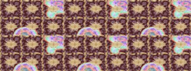 Kahverengi renklerde ve altın elementlerle geleneksel altın sarısı desen. Barok tarzında eskiz doğulu süsü..