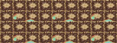 Noel, kar tanesi, yeni yıl 2019. Kahverengi renkli ve altın elementli eskiz kalıbı.