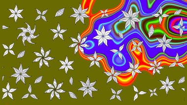 Parlak arkaplanda çiçek kompozisyonu olan suluboya desenleri çiz, ambalajlar, duvar kağıtları, kartpostallar, tebrik kartları, düğün davetiyeleri, romantik etkinlikler vs..