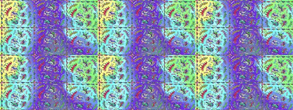 Kabile sanatı boho baskısı, klasik çiçek arkaplanı. Soyut etnik raster çizim kalıbı. Arkaplan dokusu, duvar kağıdı, çiçek teması.