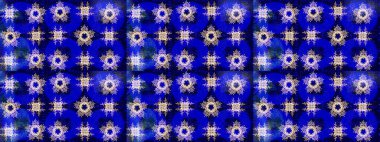 Raster illüstrasyonu. Bokeh mavisi, siyah ve nötr ve kar taneleriyle dekoratif Noel arkaplanı.