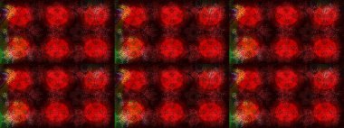 Raster Noel soyut renkli arka plan ve düşen kar tanesi. Noel süslemeleri ve Noel süslemeleri.