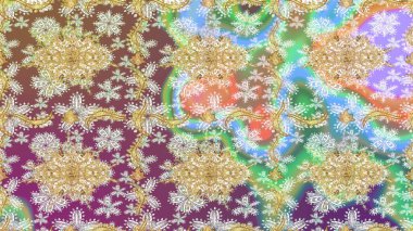 Patina. Altın kaplamalı tarafsız zemin. Lüks mobilyalar. Klasik mobilya tarzı. Oyma. Eskiz öğesi ahşap oyma. Küçük bir alan derinliği. Tarafsız renklerde ve altın elementlerle desen.